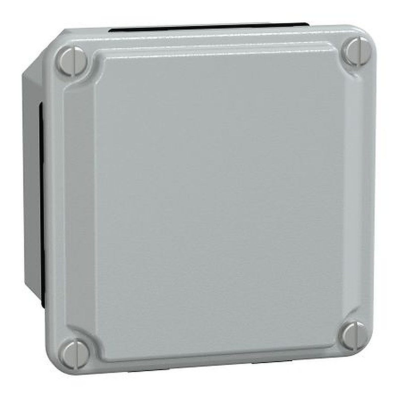 Schneider Electric PanelSeT SDB Series Steel Wall Box, IP55, 85 mm x 85 mm x 49 mm