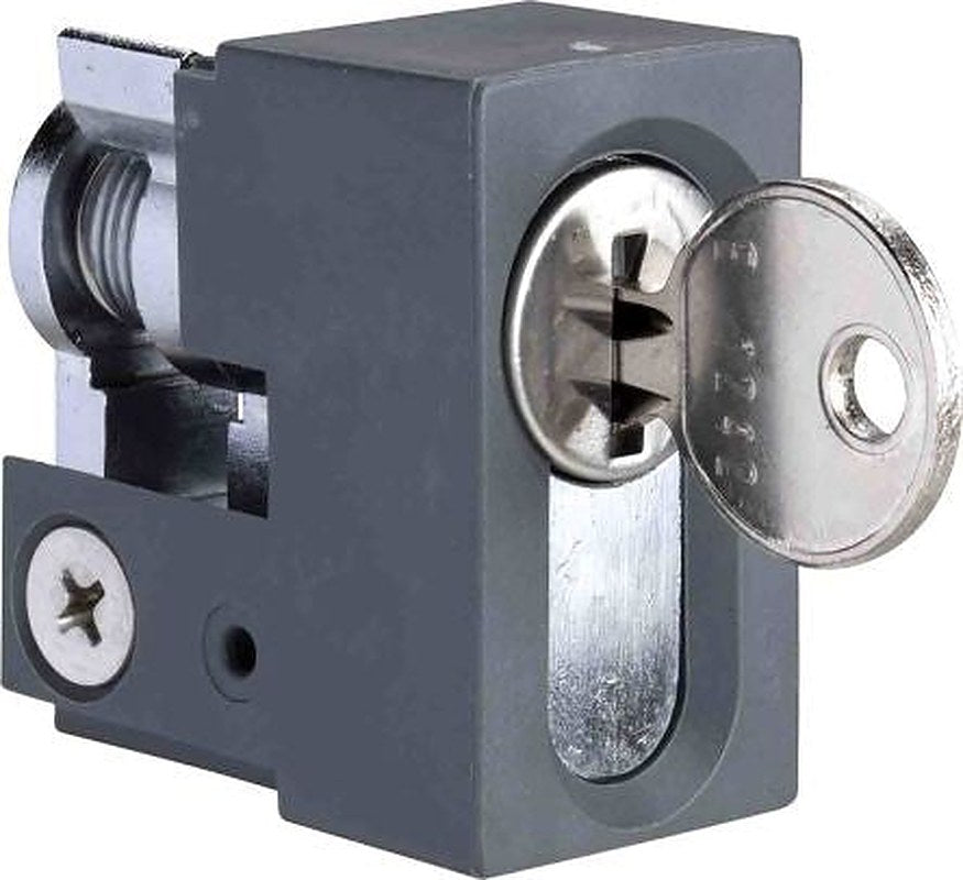 Schneider Electric Key Barrel Cabinet Lock, Key Unlock