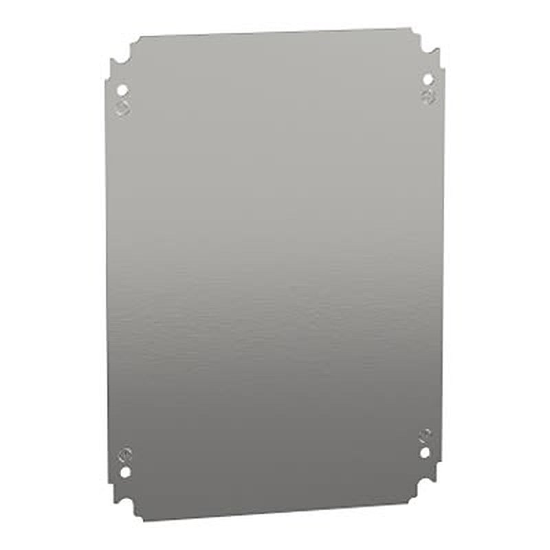 Schneider Electric NSY Series Sheet Steel Mounting Plate for Use with Enclosures 350 mm x 350 mm x 250mm