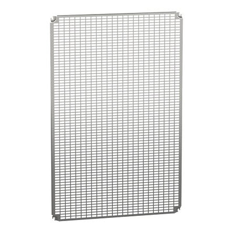 Schneider Electric Steel Zinc Mounting Plate Mount Plate, 751mm W, 1145 mm L for Use with Enclosure