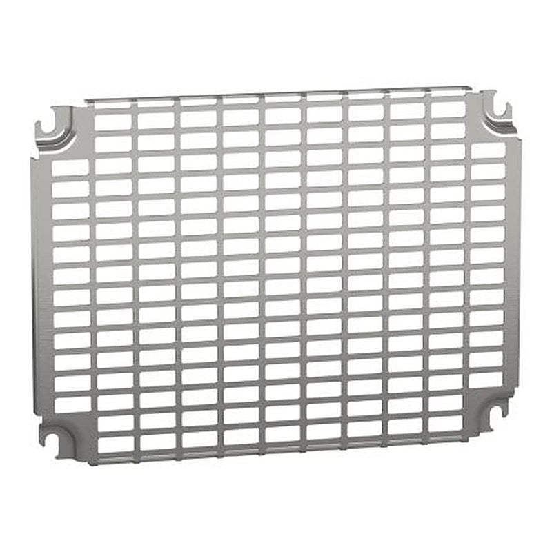Schneider Electric Mounting Plate NSY Ventilated 15 mm, 351 mm 255 mm
