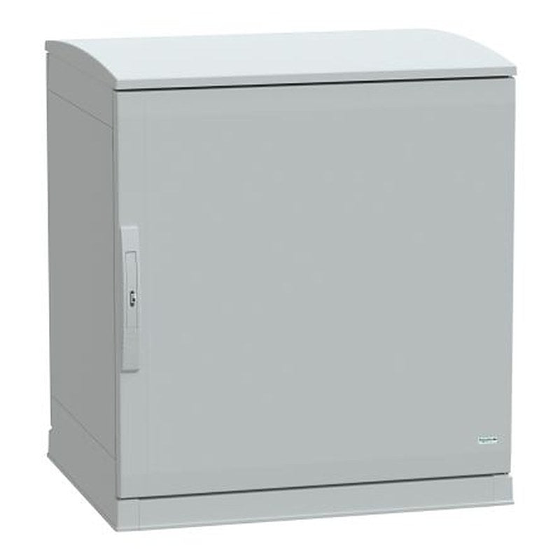 Schneider Electric PanelSeT Series Fibreglass Reinforced Polyester 1-Door Floor Standing Enclosure, Plain Door, IP55 620