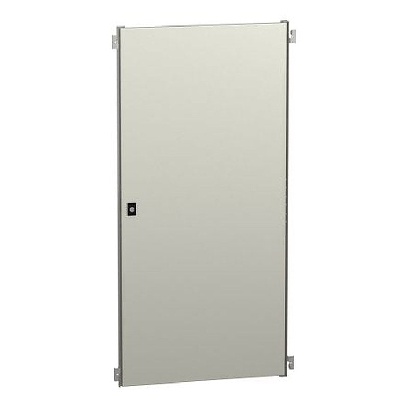 Schneider Electric PanelSeT Accessoires Series Lockable Door: Sheet Steel RAL 7035 Single Door, 1200 mm H, 600mm W, 1200