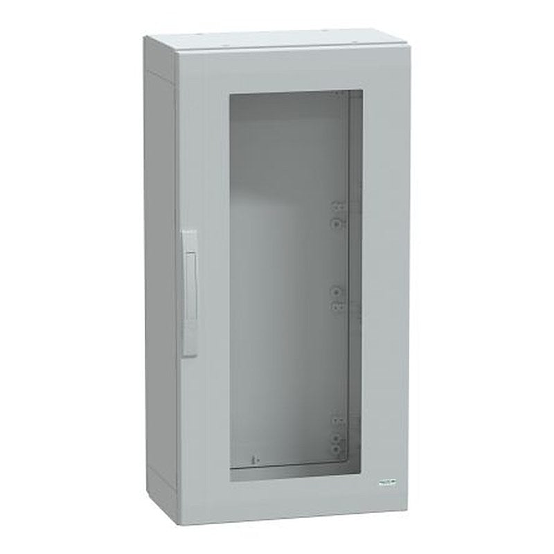 Schneider Electric Thalassa Series Fibreglass Reinforced Polyester 1-Door Floor Standing Enclosure, Transparent Door,