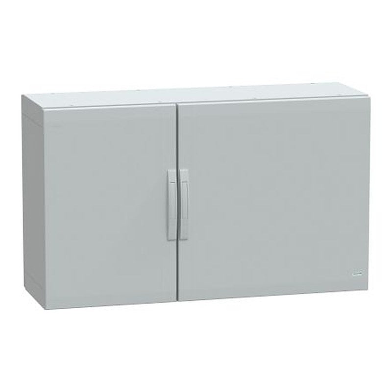 Schneider Electric Thalassa Series Fibreglass Reinforced Polyester 2-Door Floor Standing Enclosure, Opaque Door, IP65