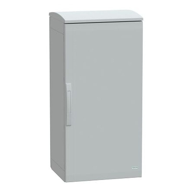 Schneider Electric PanelSeT Series Fibreglass Reinforced Polyester 1-Door Floor Standing Enclosure, Plain Door, IP44 420