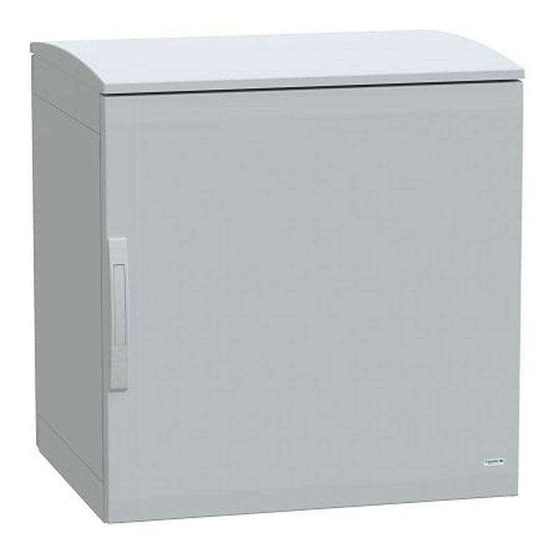 Schneider Electric Thalassa Series Fibreglass Reinforced Polyester 1-Door Floor Standing Enclosure, Opaque Door, IP44