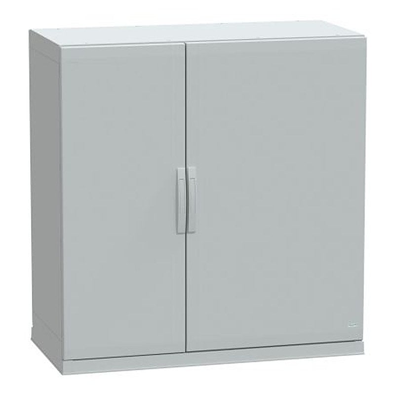 Schneider Electric Thalassa Series Fibreglass Reinforced Polyester 2-Door Floor Standing Enclosure, Opaque Door, IP54