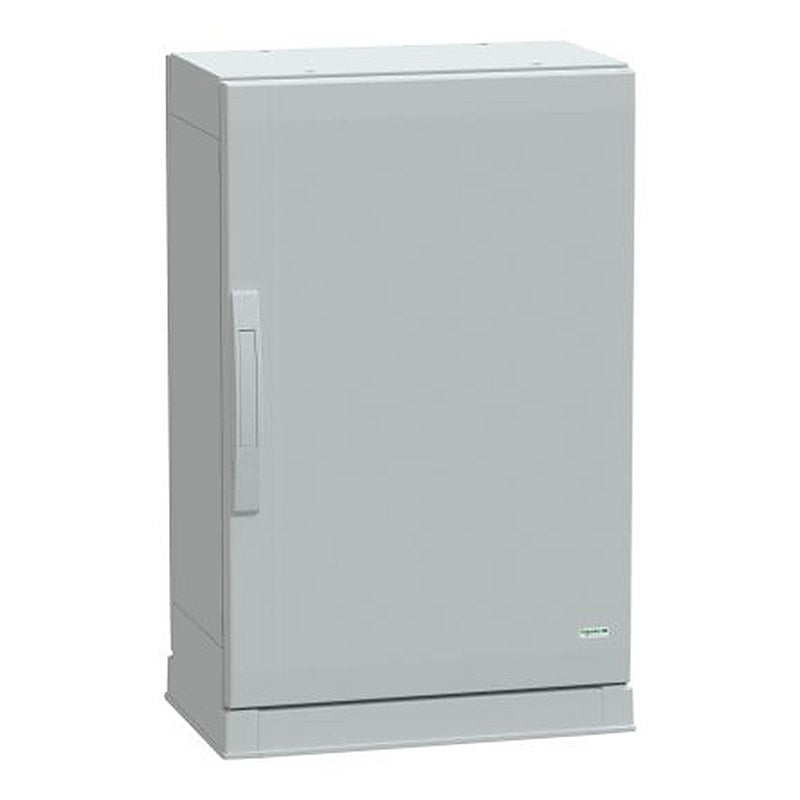 Schneider Electric Thalassa Series Fibreglass Reinforced Polyester 1-Door Floor Standing Enclosure, Opaque Door, IP54