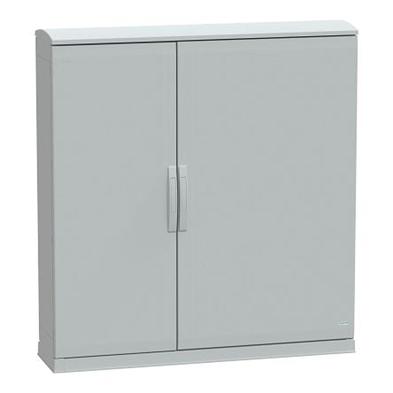 Schneider Electric Thalassa Series Fibreglass Reinforced Polyester 2-Door Floor Standing Enclosure, Opaque Door, IP44