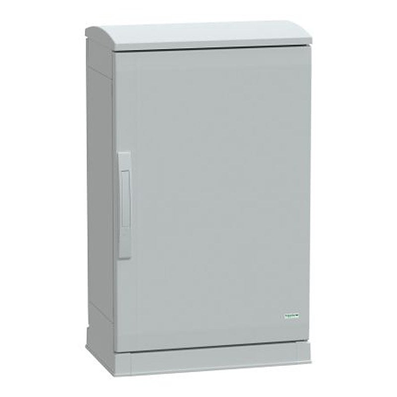 Schneider Electric Thalassa Series Fibreglass Reinforced Polyester 1-Door Floor Standing Enclosure, Opaque Door, IP44