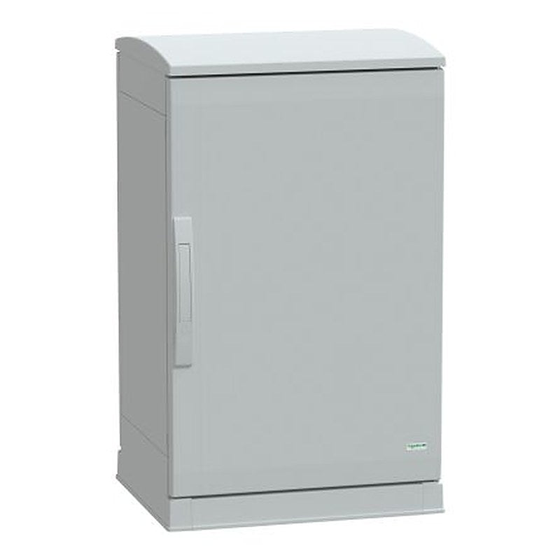 Schneider Electric Thalassa Series Fibreglass Reinforced Polyester 1-Door Floor Standing Enclosure, Plain Door, IP44 420