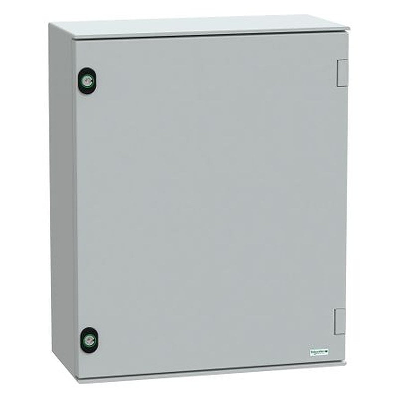 Schneider Electric PanelSeT Series Polyethylene Terephthalate Wall Box, IP66, 530 mm x 430 mm x 200 mm