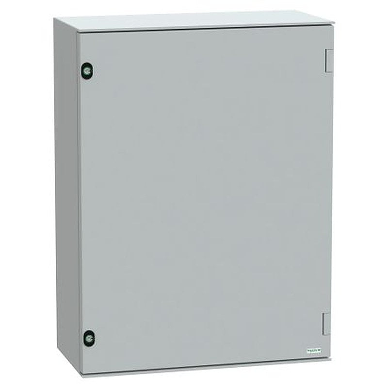Schneider Electric PanelSeT Series Polyethylene Terephthalate Wall Box, IP66, 847 mm x 636 mm x 300 mm