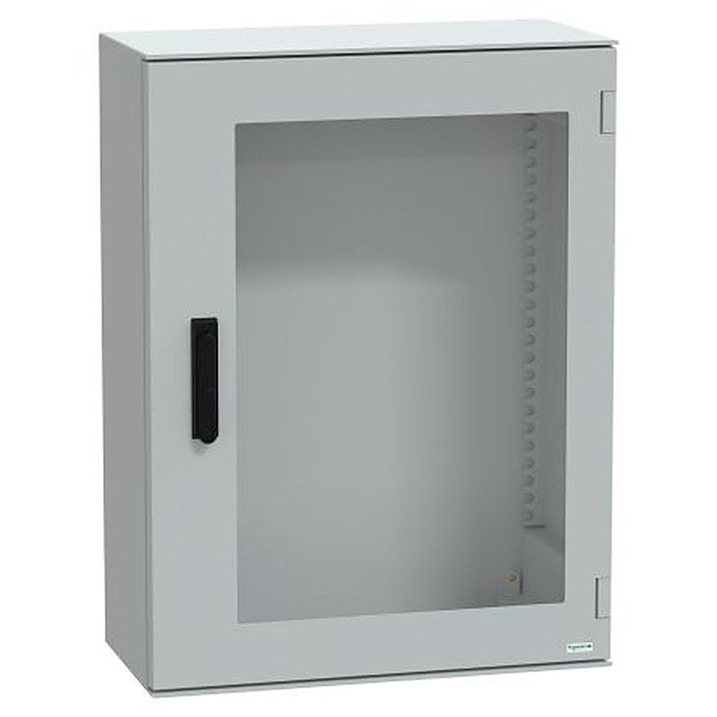 Schneider Electric PanelSeT Series Fibreglass Reinforced Polyester Wall Box, IP66 Transparent Door, 847 mm x 636 mm x