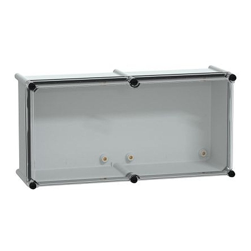 Schneider Electric Thalassa PLS Series Grey Fibreglass Reinforced Polyester Enclosure, IP65, IK09 270 mm, 180 mm, 540 mm