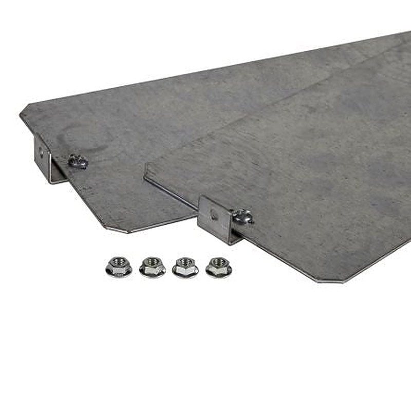 Schneider Electric Galvanised Steel Galvanised Mounting Plate, 750mm W, 75.000 cm L for Use with Thalassa Thalassa PLA