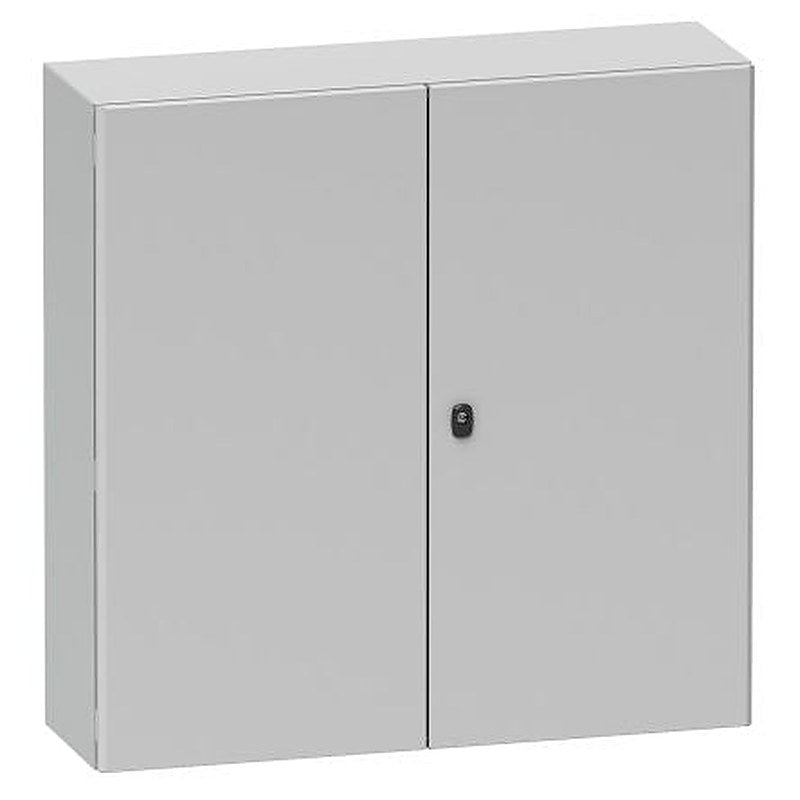 Schneider Electric PanelSeT S3D Series Steel Enclosure, IP66, 1000 mm x 1000 mm x 300 mm