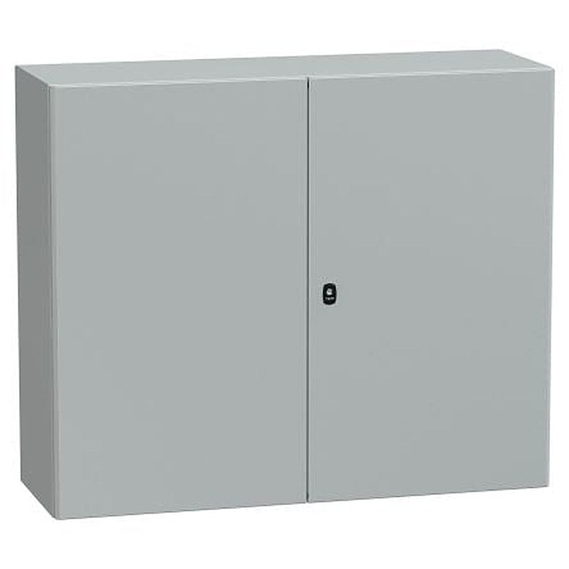 Schneider Electric PanelSeT S3D Series Steel Wall Box, IP55, 1000 mm x 1200 mm x 400 mm