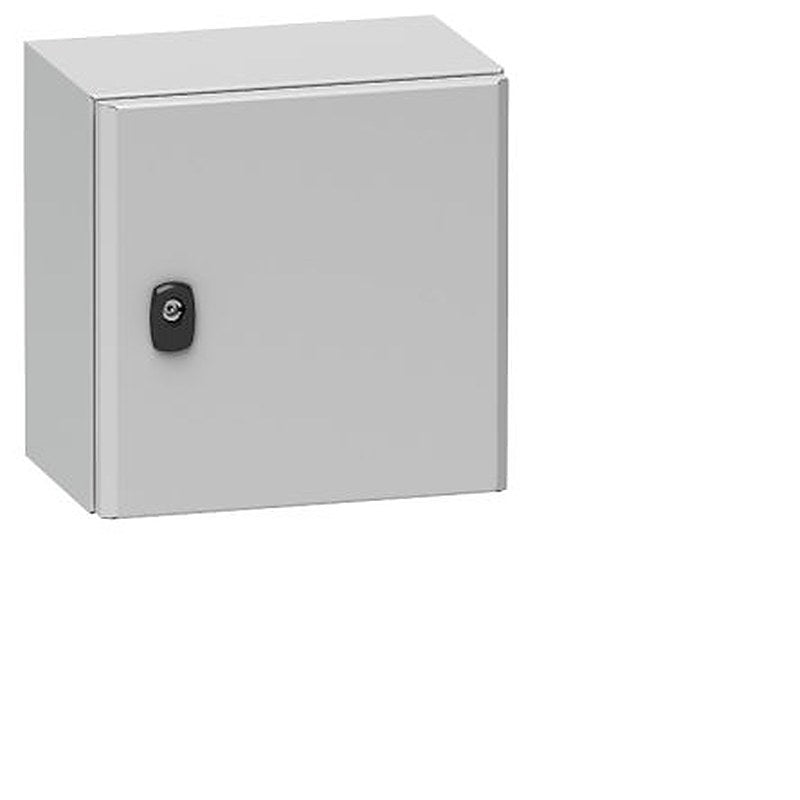 Schneider Electric PanelSeT S3D Series Steel Metal Enclosure, IP66, 1000 mm x 600 mm x 250 mm