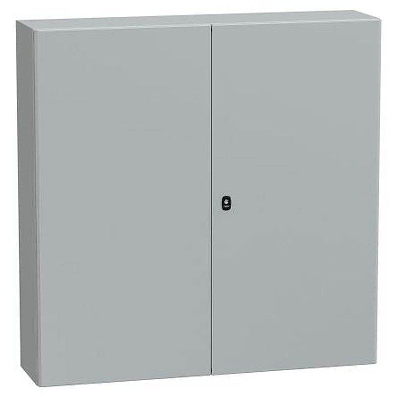Schneider Electric PanelSeT S3D Series Steel Wall Box, IP55, 1200 mm x 1200 mm x 300 mm