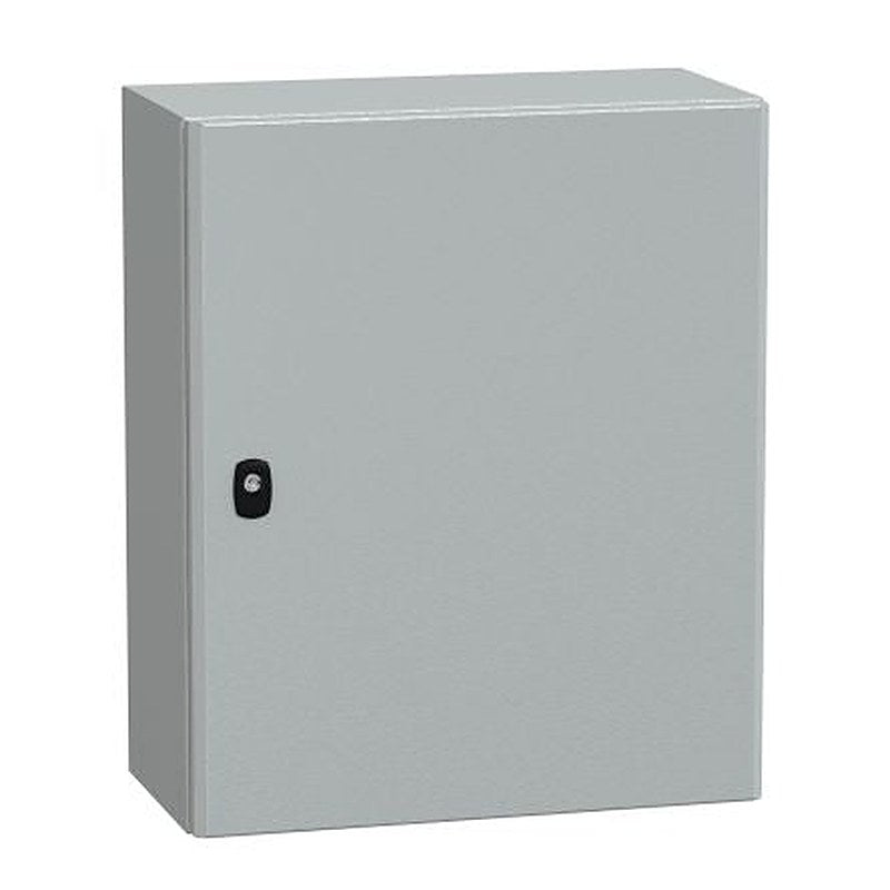 Schneider Electric PanelSeT S3D Series Steel Enclosure, IP66, 600 mm x 500 mm x 250 mm