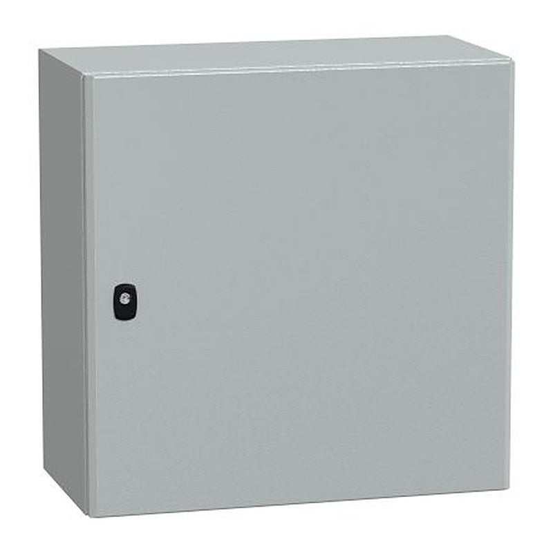 Schneider Electric PanelSet S3D Series Steel Wall Box, IP66, 600 mm x 600 mm x 300 mm