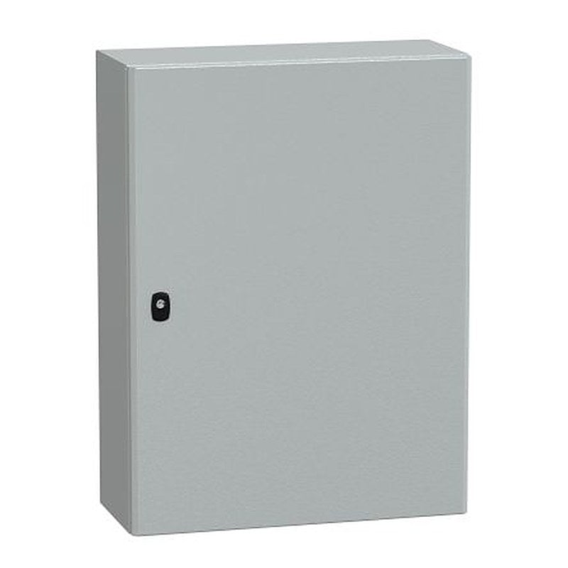 Schneider Electric PanelSeT S3D Series Steel Wall Box, IP66, 800 mm x 600 mm x 250 mm