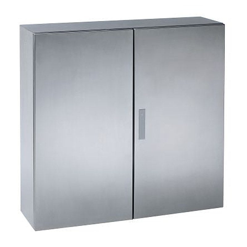Schneider Electric PanelSeT S3X Series 316 Stainless Steel Wall Box, IP55, 1000 mm x 1000 mm x 300 mm