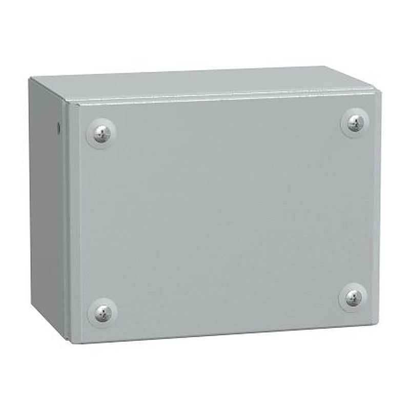 Schneider Electric PanelSeT SBM Series Steel Wall Box, IP66, 150 mm x 200 mm x 120 mm