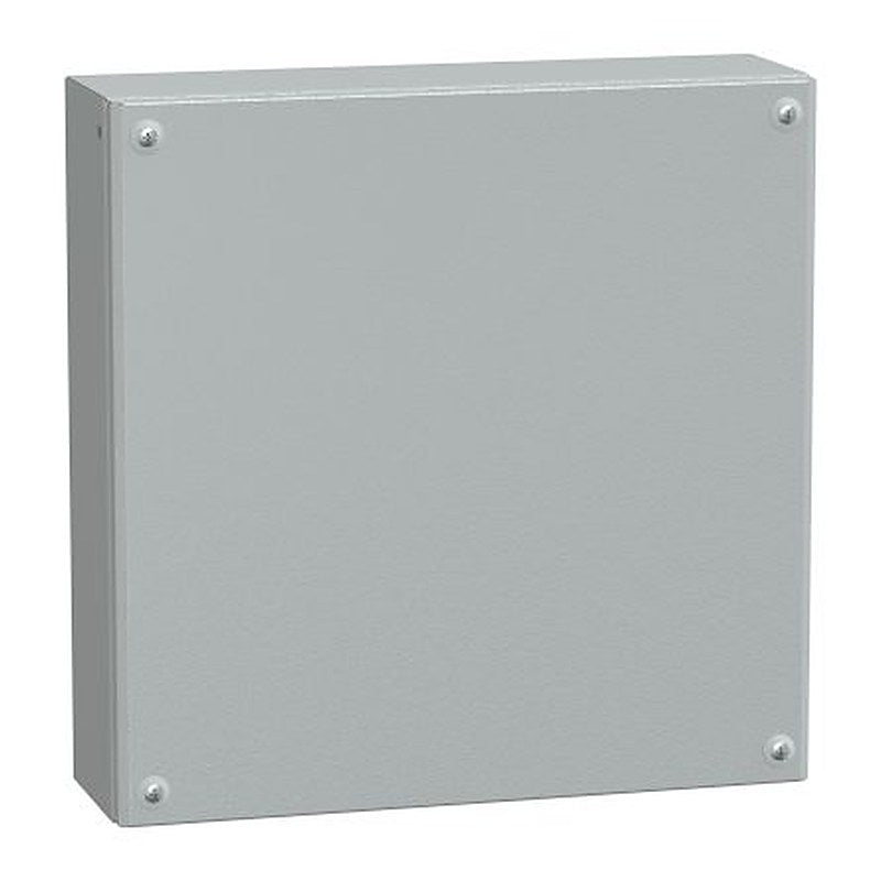 Schneider Electric PanelSeT SBM Series Steel Wall Box, IP66, 400 mm x 400 mm x 120 mm