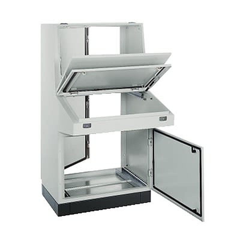 Schneider Electric NSY Series Steel Wall Box, IP55, 1400 mm x 1600 mm x 845 mm