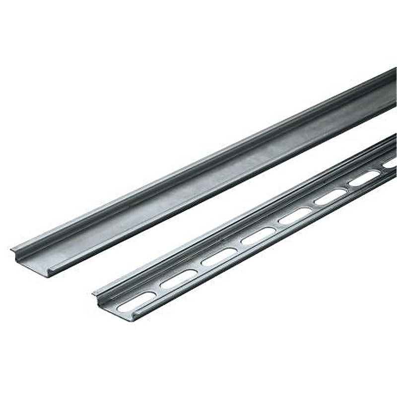 Schneider Electric Galvanised Steel Perforated DIN Rail, 2 m x 35mm x 7 mm