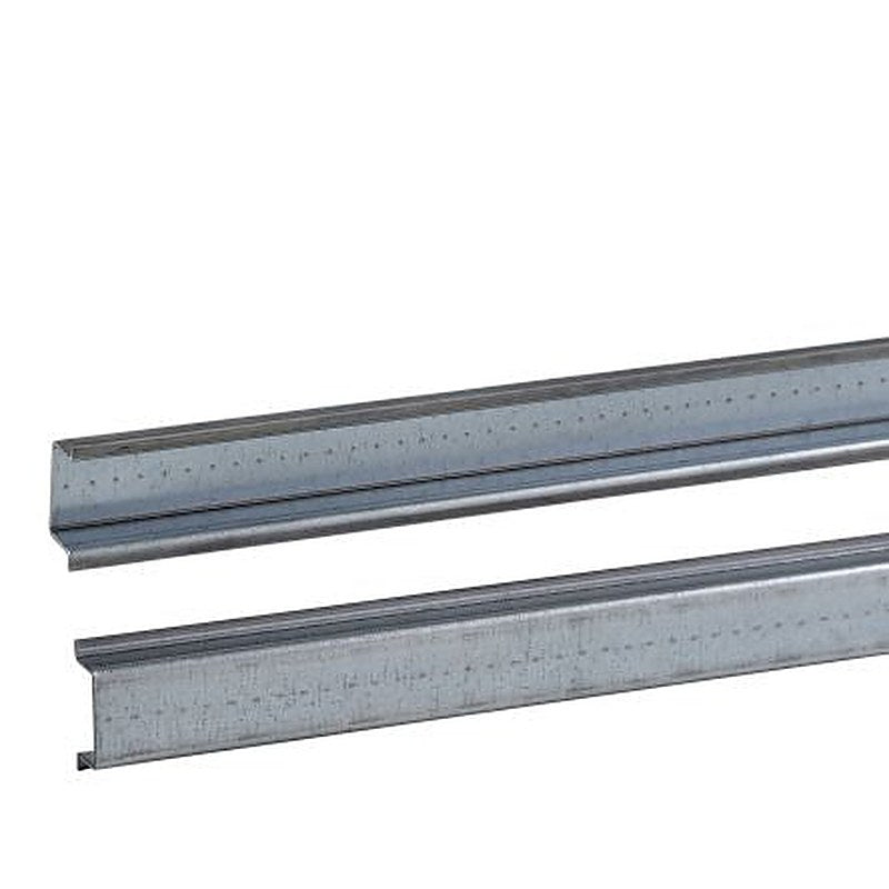 Schneider Electric Zinc Coated Steel Unperforated DIN Rail, 250 mm x 15mm x 35 mm