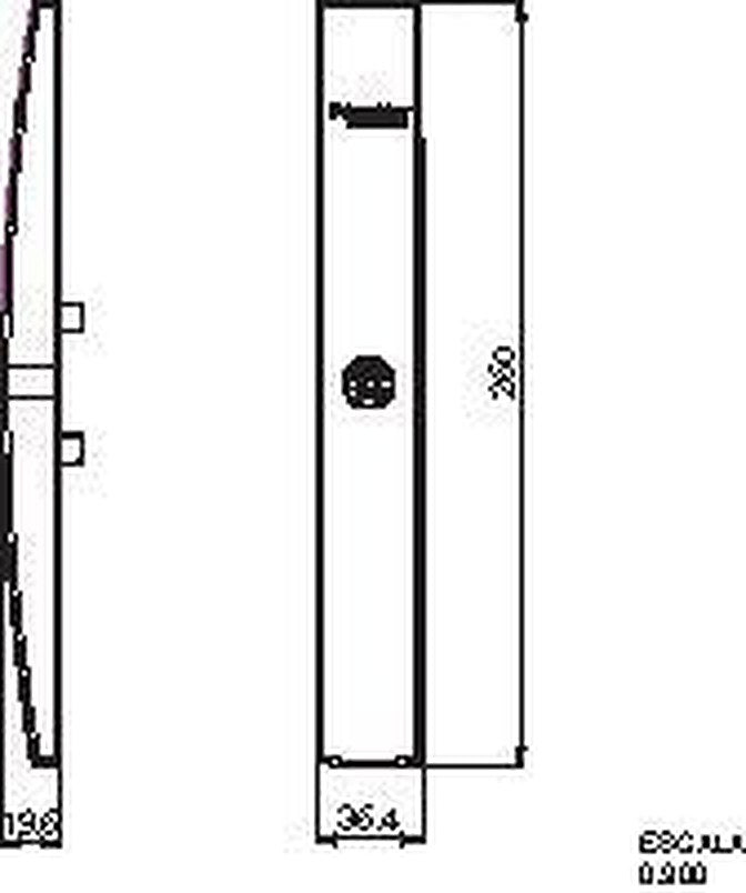 Schneider Electric Black Polyamide 6 with 30% Fibreglass Locking Handle