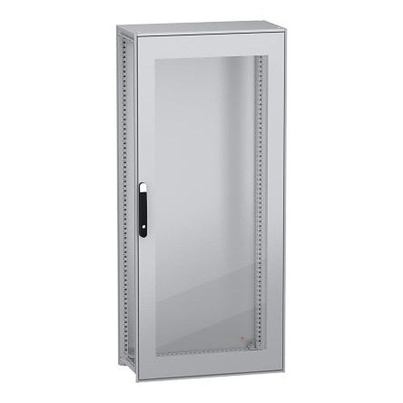 Schneider Electric PanelSeT SFN Series Galvanised Steel 1-Door Floor Standing Enclosure, Single Door Door, IP55 400 mm,