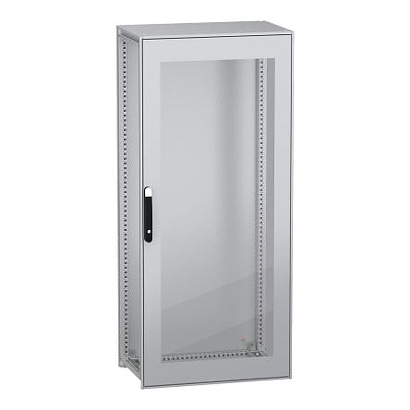 Schneider Electric PanelSeT SFN Series Galvanised Steel 1-Door Floor Standing Enclosure, Single Door Door, IP55 500 mm,
