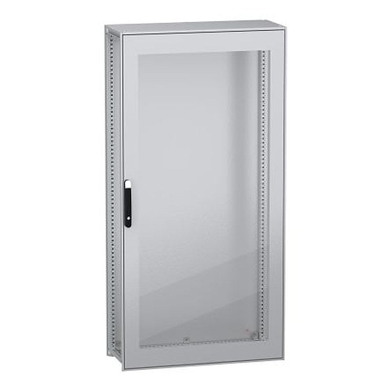 Schneider Electric PanelSeT SFN Series Galvanised Steel 1-Door Floor Standing Enclosure, Single Door Door, IP55 400 mm,