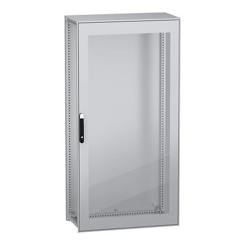 Schneider Electric PanelSeT SFN Series Galvanised Steel 1-Door Floor Standing Enclosure, Single Door Door, IP55 500 mm,