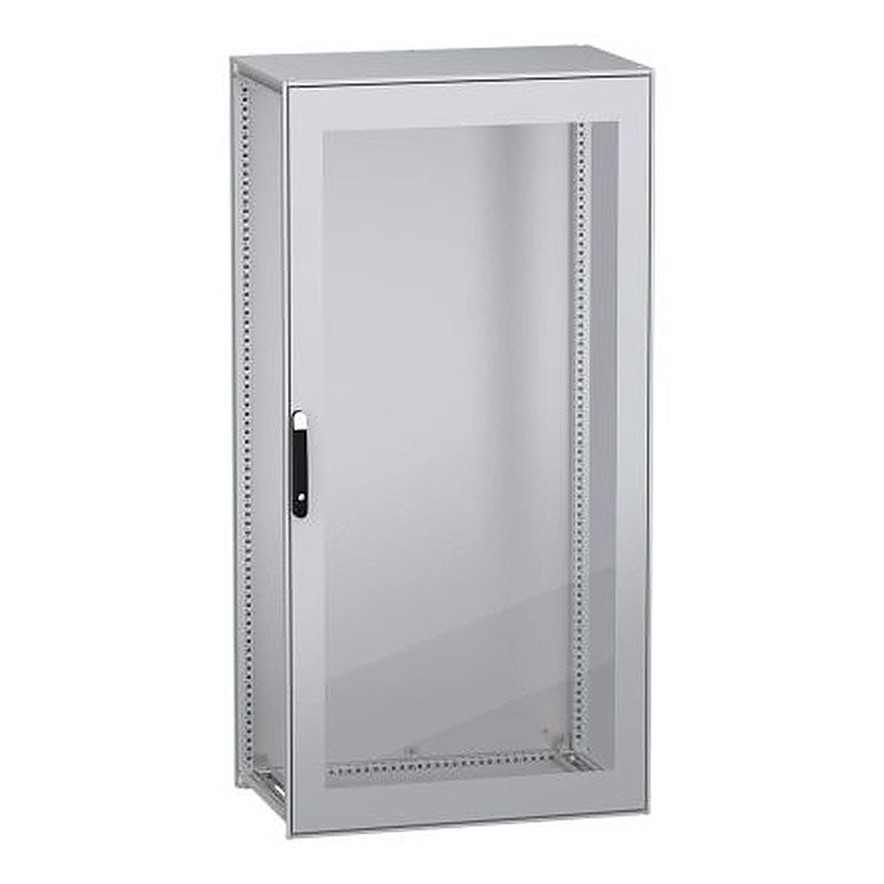 Schneider Electric PanelSeT SFN Series Galvanised Steel 1-Door Floor Standing Enclosure, Single Door Door, IP55 600 mm,