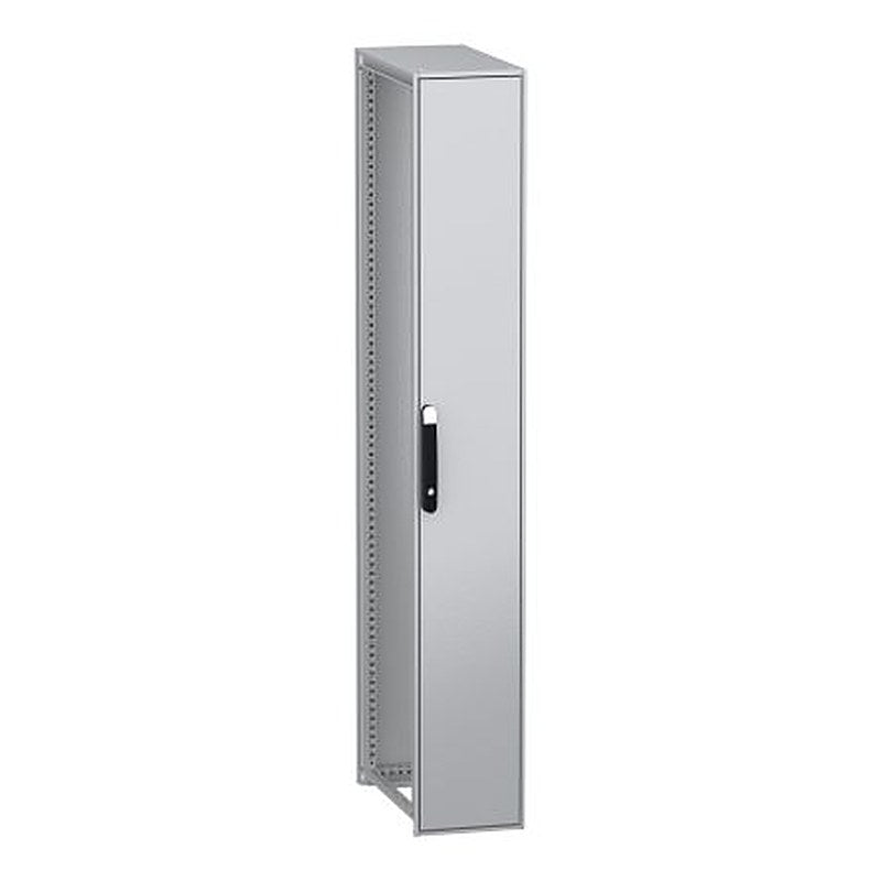 Schneider Electric PanelSeT SFN Series Galvanised Steel 1-Door Floor Standing Enclosure, Plain Door, IP55 600 mm, 300 mm
