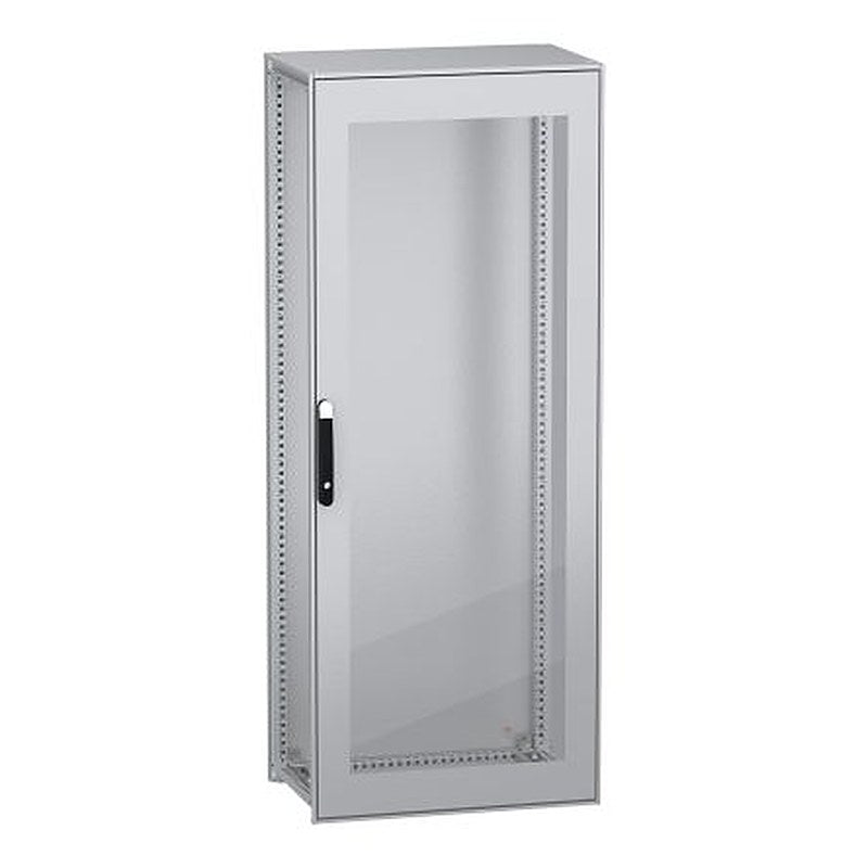 Schneider Electric PanelSeT SFN Series Galvanised Steel 1-Door Floor Standing Enclosure, Single Door Door, IP55 500 mm,