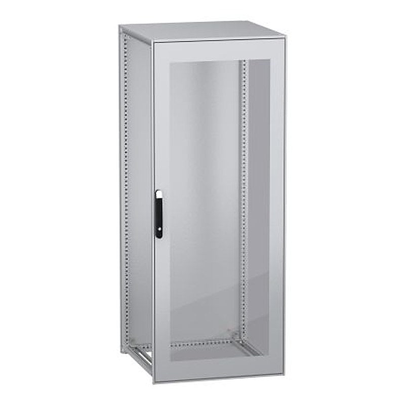 Schneider Electric PanelSeT SFN Series Galvanised Steel 1-Door Floor Standing Enclosure, Single Door Door, IP55 800 mm,