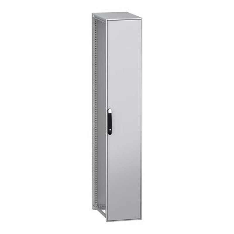 Schneider Electric PanelSeT SFN Series Galvanised Steel 1-Door Floor Standing Enclosure, Plain Door, IP55 600 mm, 400 mm
