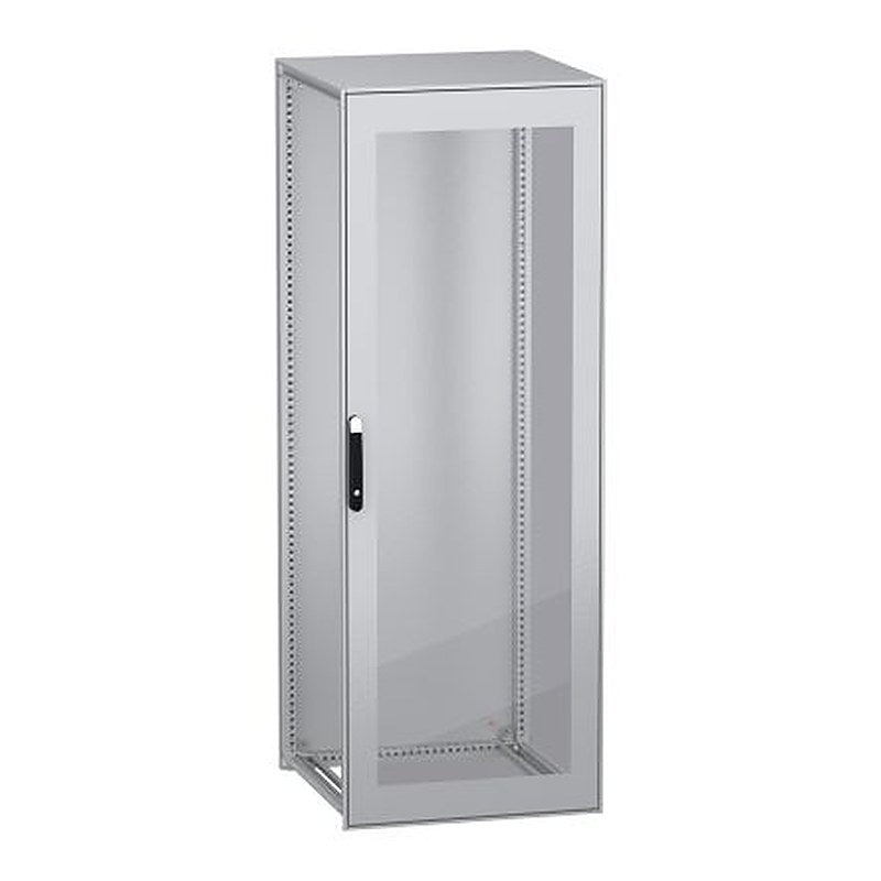 Schneider Electric PanelSeT SFN Series Galvanised Steel 1-Door Floor Standing Enclosure, Single Door Door, IP55 800 mm,