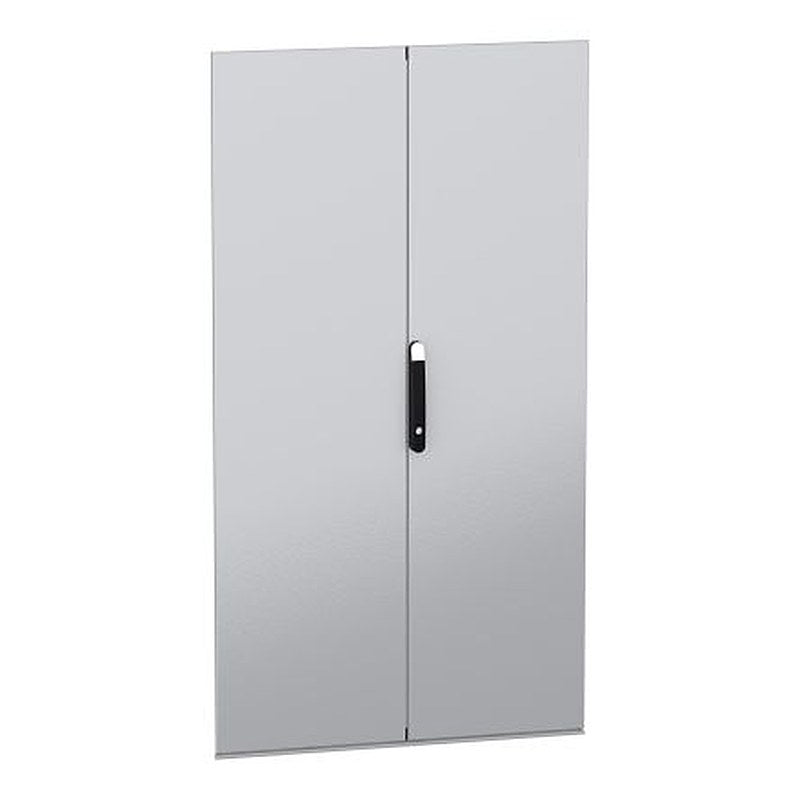 Schneider Electric PanelSeT SFN Kit Series Lockable Sheet Steel RAL 7035 Double Door, 1766 mm H, 969mm W, 26 mm D, 1766