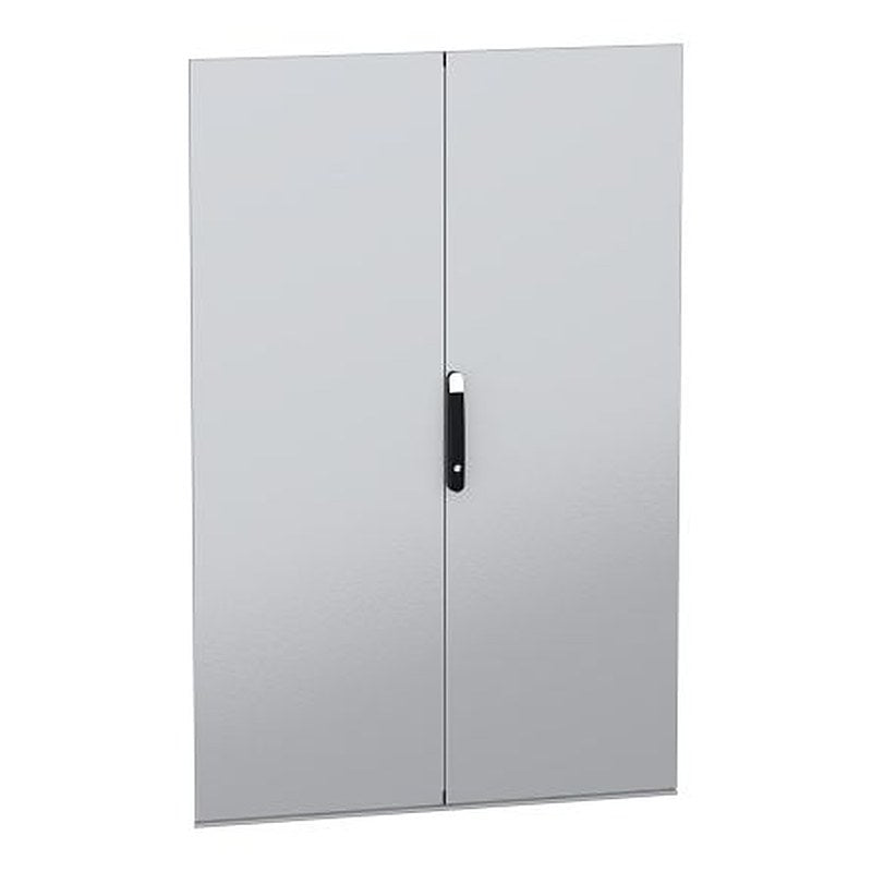 Schneider Electric PanelSeT SFN Kit Series Lockable Sheet Steel RAL 7035 Double Door, 1766 mm H, 1.169m W, 26 mm D, 1766
