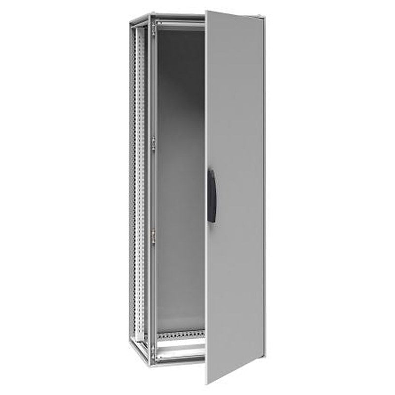 Schneider Electric PrismaSeT Series Galvanised Steel 1-Door Floor Standing Enclosure, Opaque Door, IP55 600 mm, 700 mm