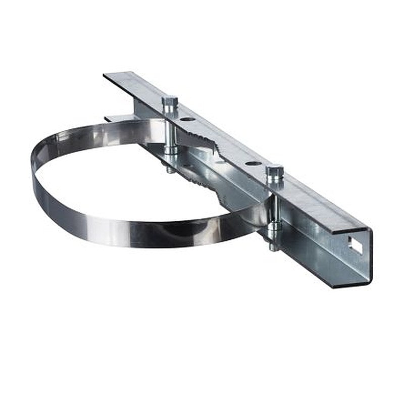 Schneider Electric PanelSeT Series Galvanised Steel Fixing Support for Use with Thalassa PLM 300 mm x 45 mm x 595mm