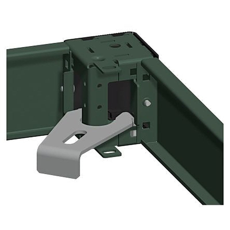 Schneider Electric PanelSeT Accessoires Series Steel Bracket for Use with Fixing The Plinth 78 mm x 78mm